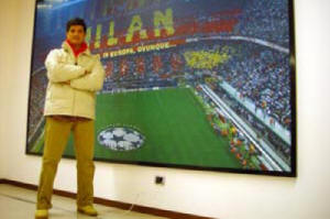 San Siro, ospiti del Milan Calcio