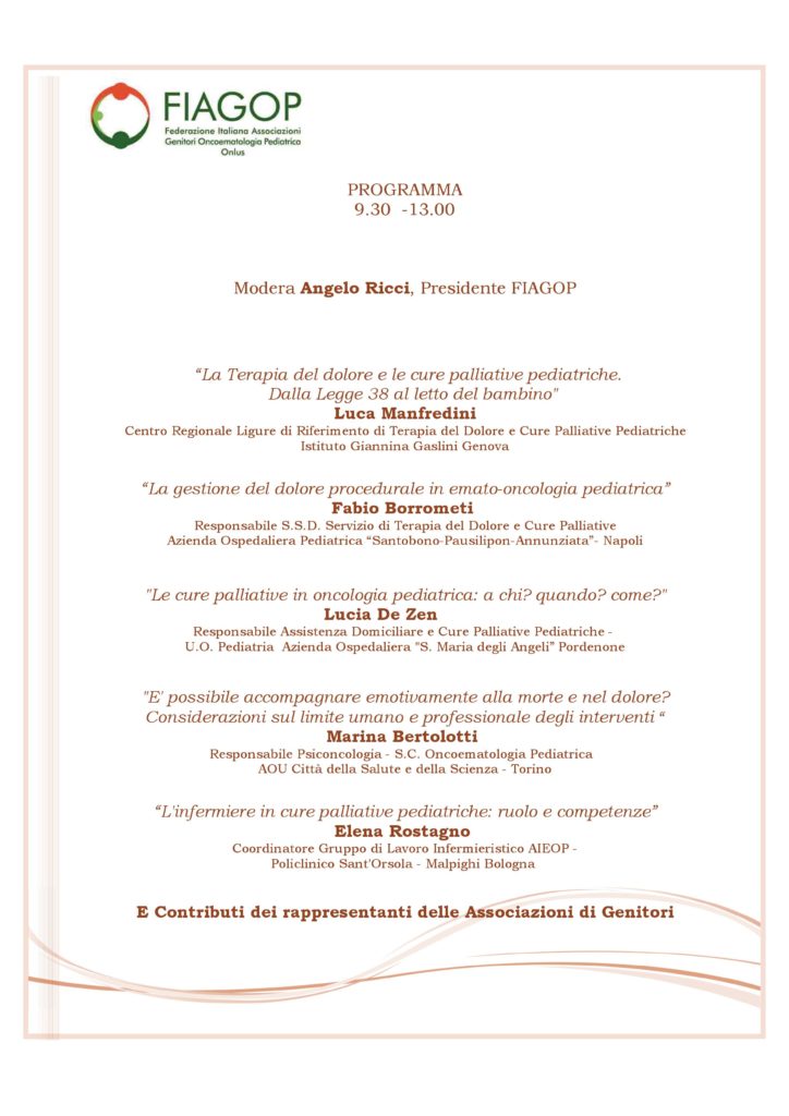 17 ott. 2015 - La FIAGOP a Pescara
