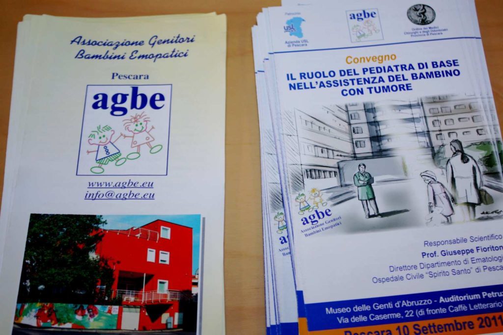 10 settembre 2011 - Convegno "Il ruolo del pediatra di base nell'assistenza del bambino con tumore"