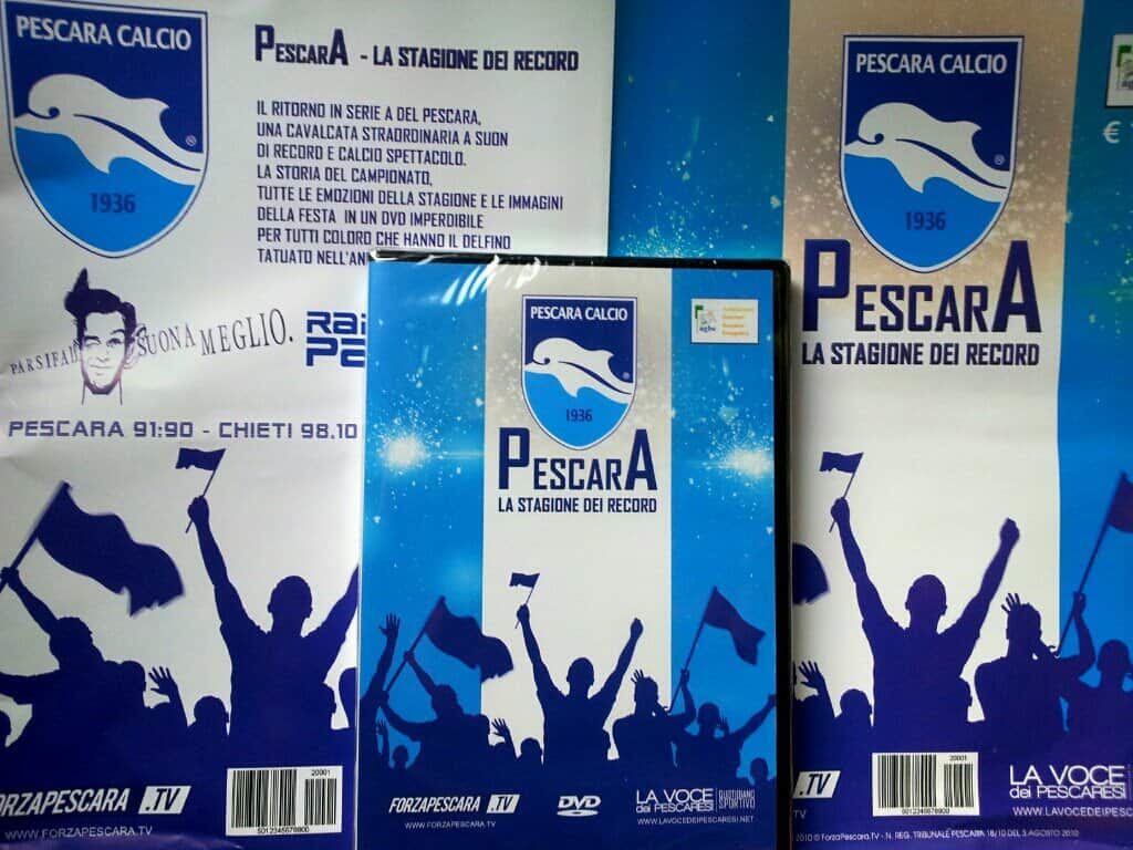 09 luglio 2012 - DVD 'PescarA - La stagione dei record' - Disponibilità