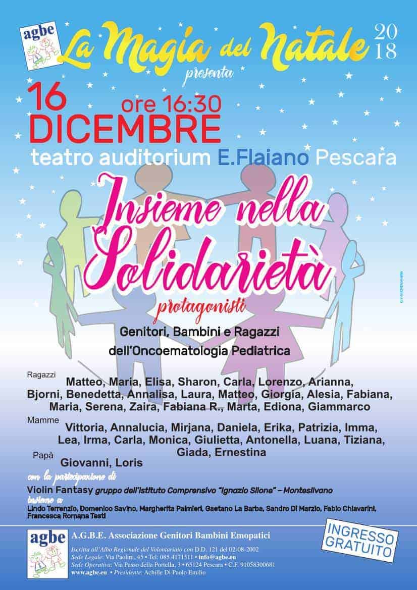 La Magia del Natale 2018 - Spettacolo AGBE Pescara