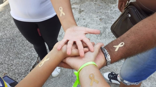 AGBE a Torino di Sangro (campagna di sensibilizzazione sul cancro infantile)